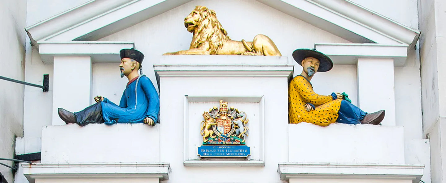 1787. Twinings logo at The Strand