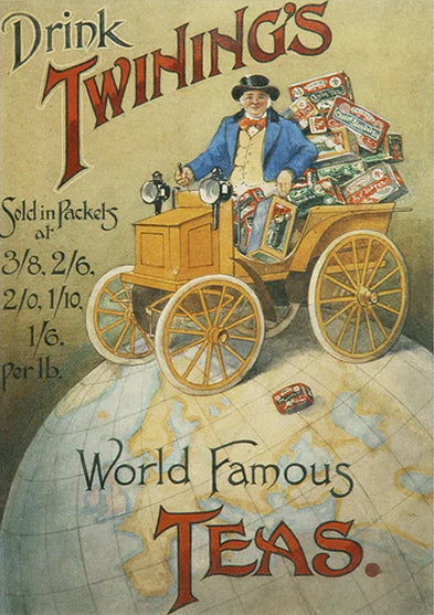 1899. Twinings first print advert